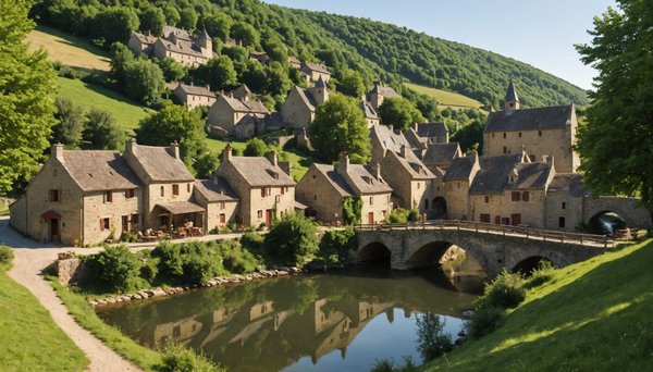 Villages aveyron patrimoine : histoire et traditions avec le camping le caussanel