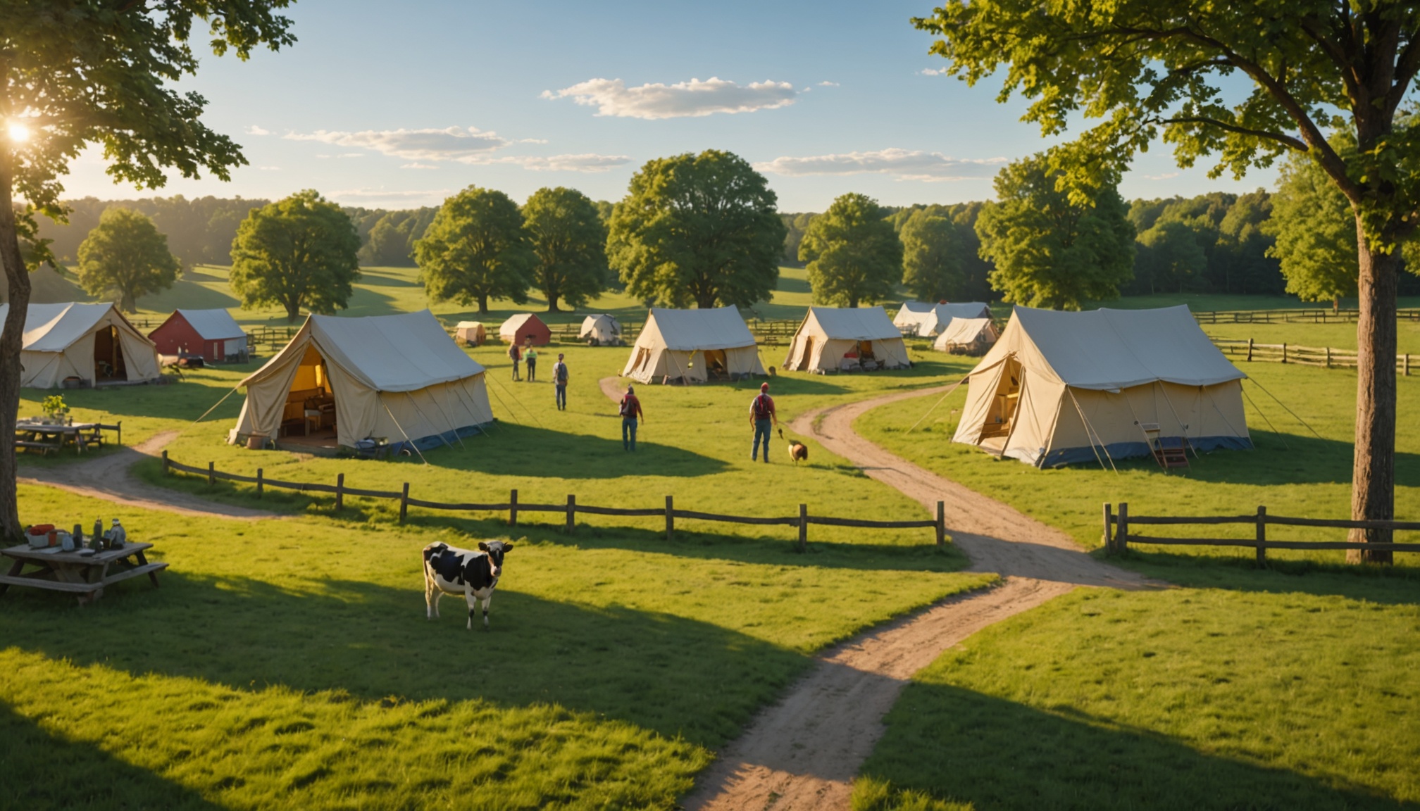 La réglementation camping à la ferme : les particularités