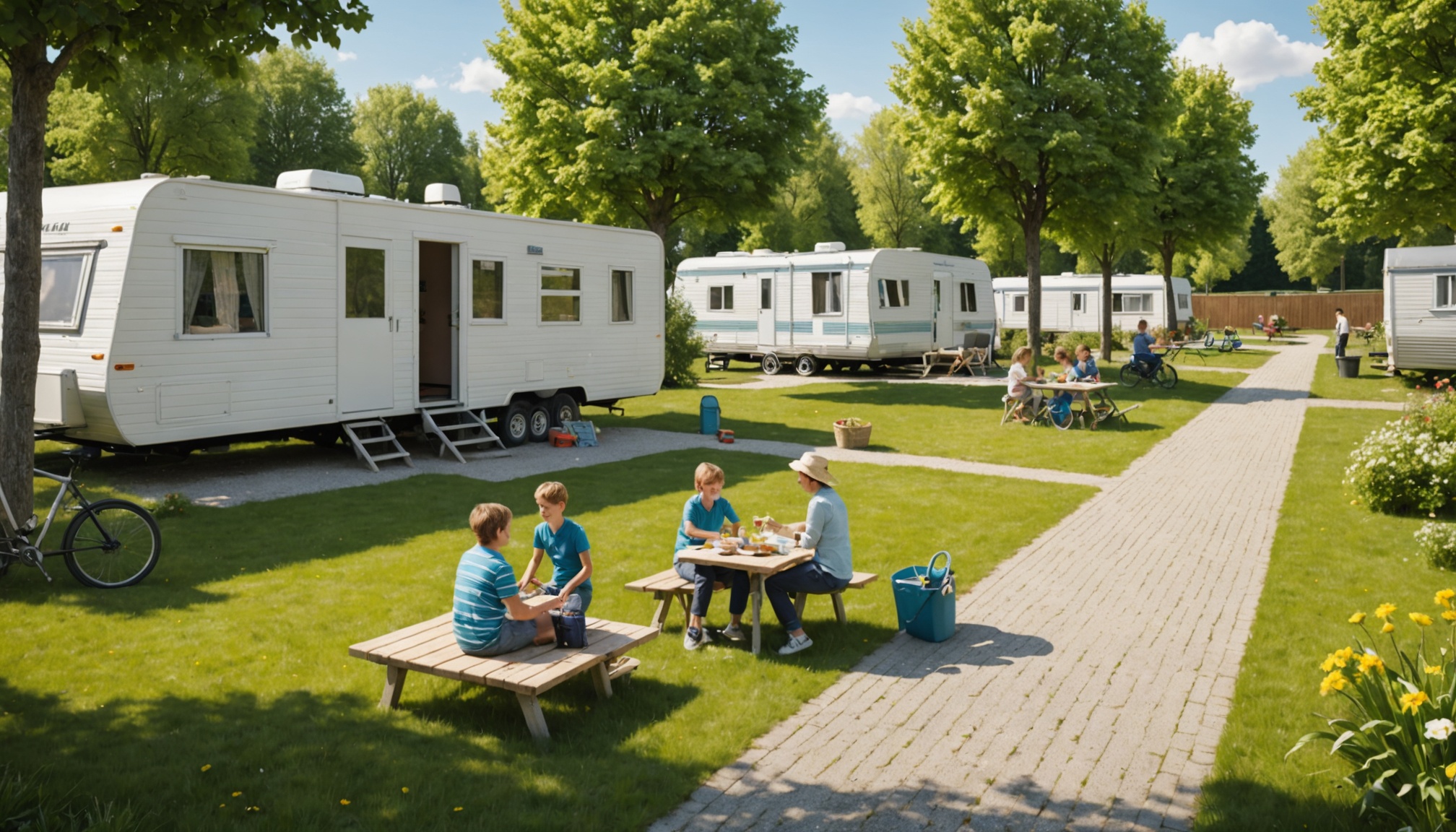 Réserver dans un camping de lille avec mobil home​ : les bonnes périodes